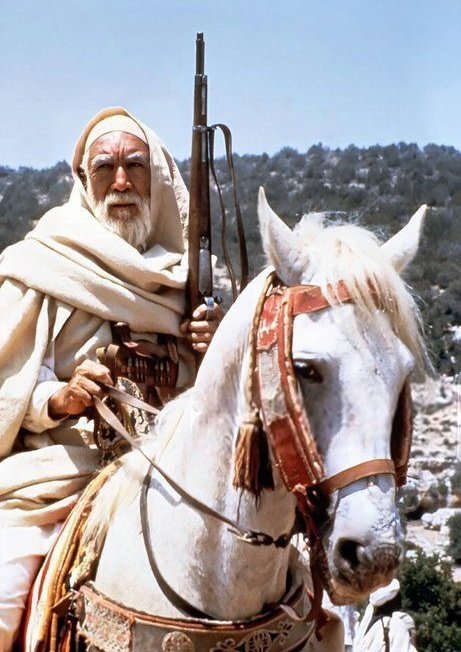 Anthony Quinn as Omar al-Mukhtar. 

Lion of the Desert (1981) 🇱🇾