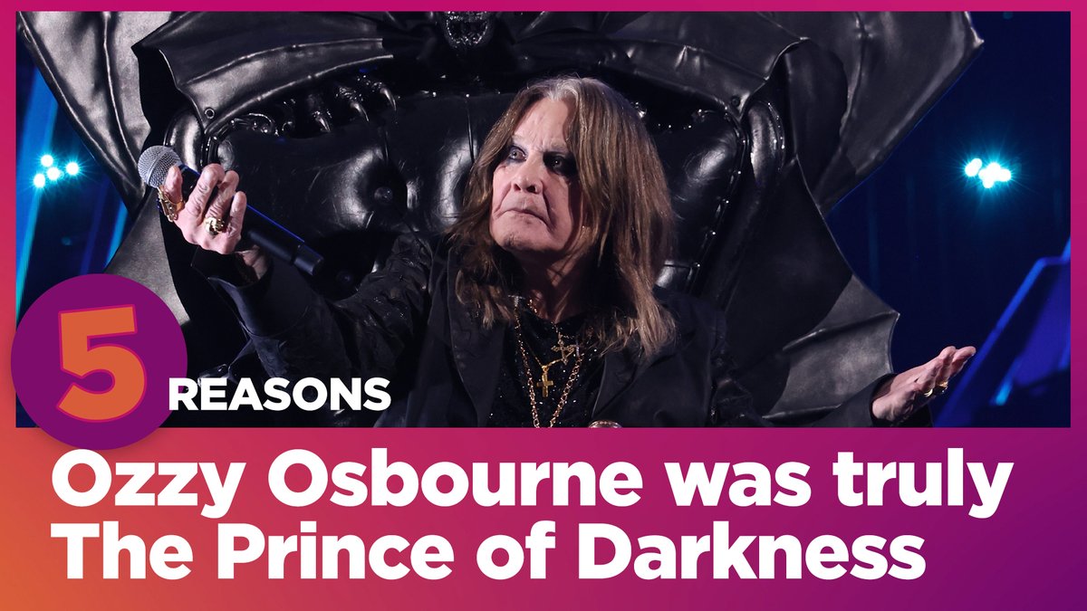 Remembering Ozzy Osbourne: 5 Times He Truly Reigned as the Prince of Darkness [WATCH]: thewolf.ca/news/11300168/…

#OzzyOsbourne #RIPOzzyOsbourne #TheOsbournes #PrinceofDarkness