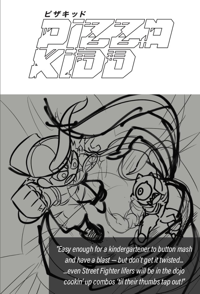 KiddPizza's tweet image. Pizza Kidd...
"Easy enough for a kindergartener to button mash and have a blast — but don’t get it twisted — even Street Fighter lifers will be in the dojo cookin’ up combos ‘til their thumbs tap out!"
🍕🎮👍