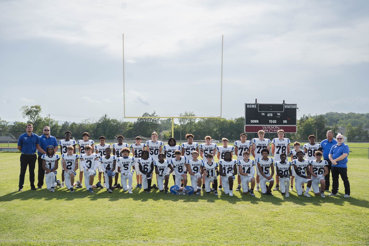 This years 8th grade class! They are going to do great things this year! #BAIRD