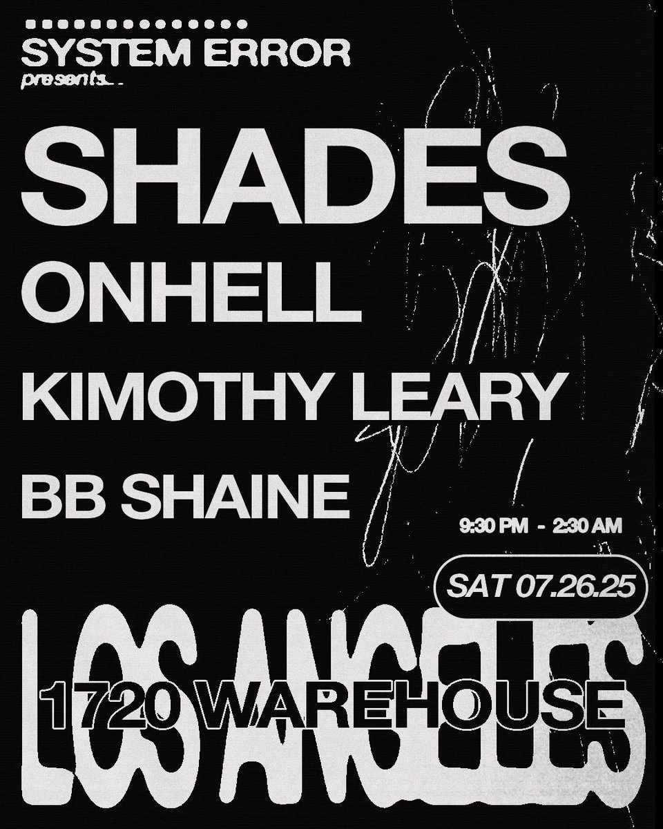 onhellmusic's tweet image. Surprise. I’m playing with the boys in LA. Everyone gets on guest list.
@AlixPerez
@eprombeats
@Systemerrorlive