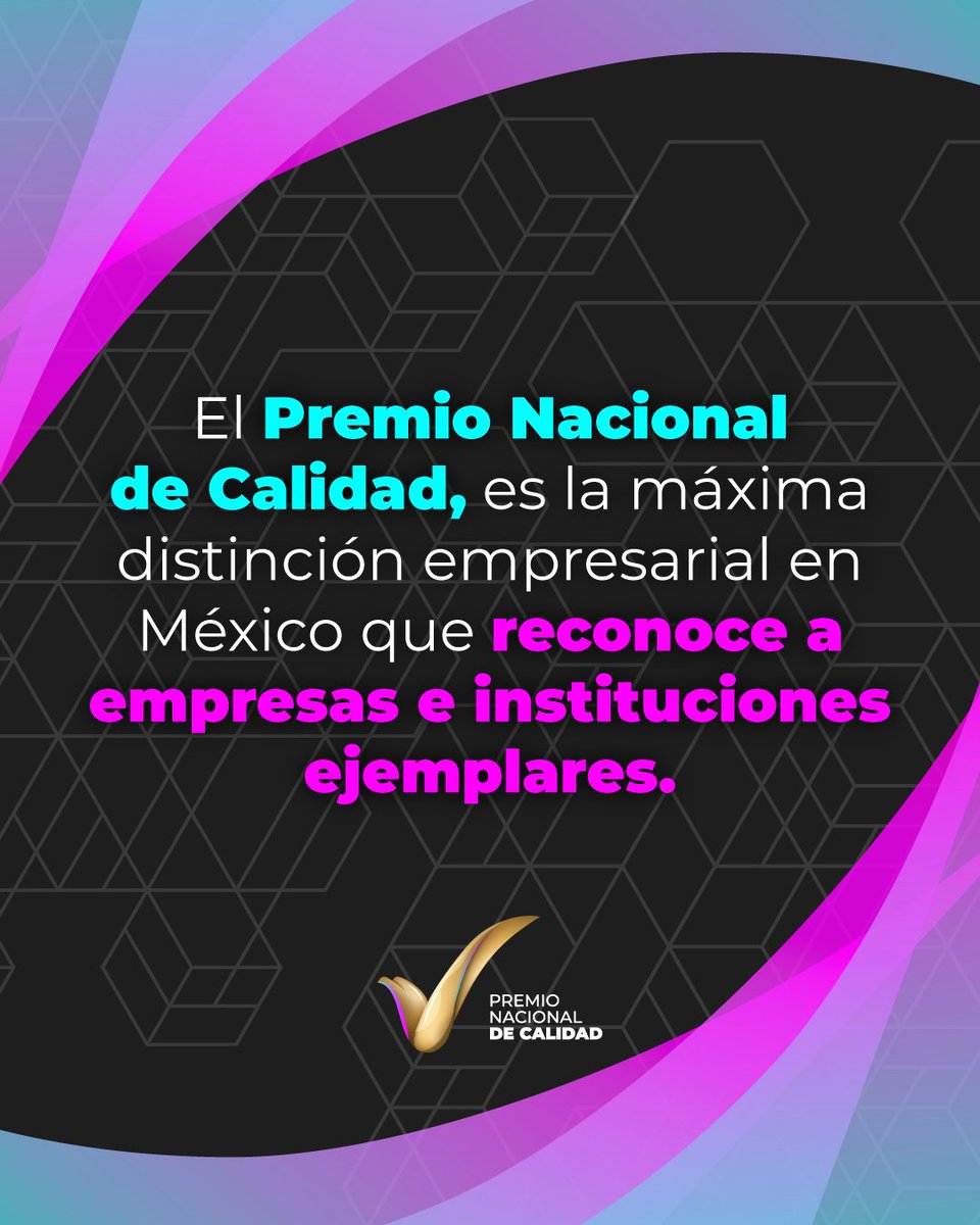 Tu empresa o institución puede ser acreedora de este premio. ¡Inscríbela!

Conoce más: vozdelasempresas.org/pnc/

#EmpresasTrabajandoXTi #PremioNacionalDeCalidad
<a href="/premiocalidad/">Instituto para el Fomento a la Calidad</a>