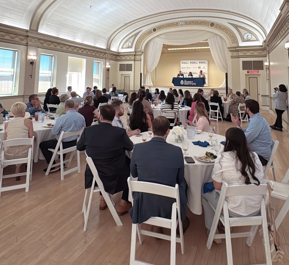 itsmattr's tweet image. Bipartisan Legislative Roundtable hosted by @MaddyInstitute with Assemblymembers @Esmeralda_Soria & @DavidTangipa. Great job, @BlakeZante!