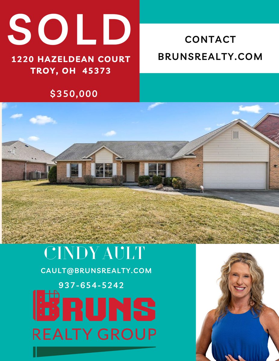 BrunsRealty's tweet photo. 🎉 Congrats to the seller! Another Bruns Realty Group listing is officially off the market! 🏡✅ #Sold #BrunsRealty https://t.co/qxyXvtRYU1
