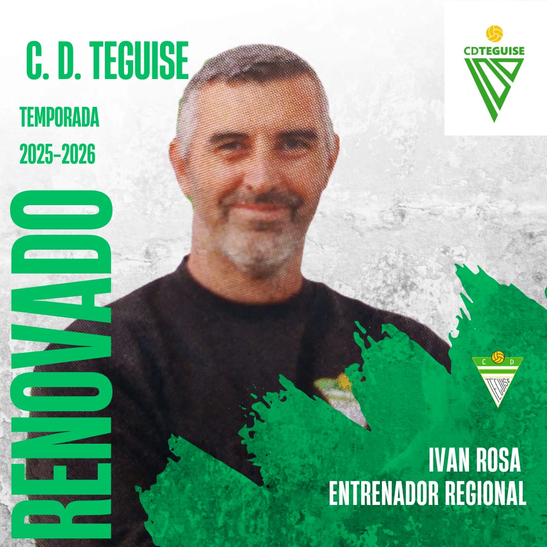 Renovado. Siempre en casa.

[Ivan Rosa Romero] seguirá liderando nuestro equipo Regional. Porque no se entiende este club sin él, ni a él sin estos colores. Una pieza clave, un referente, uno de los nuestros.💚🤍⚽