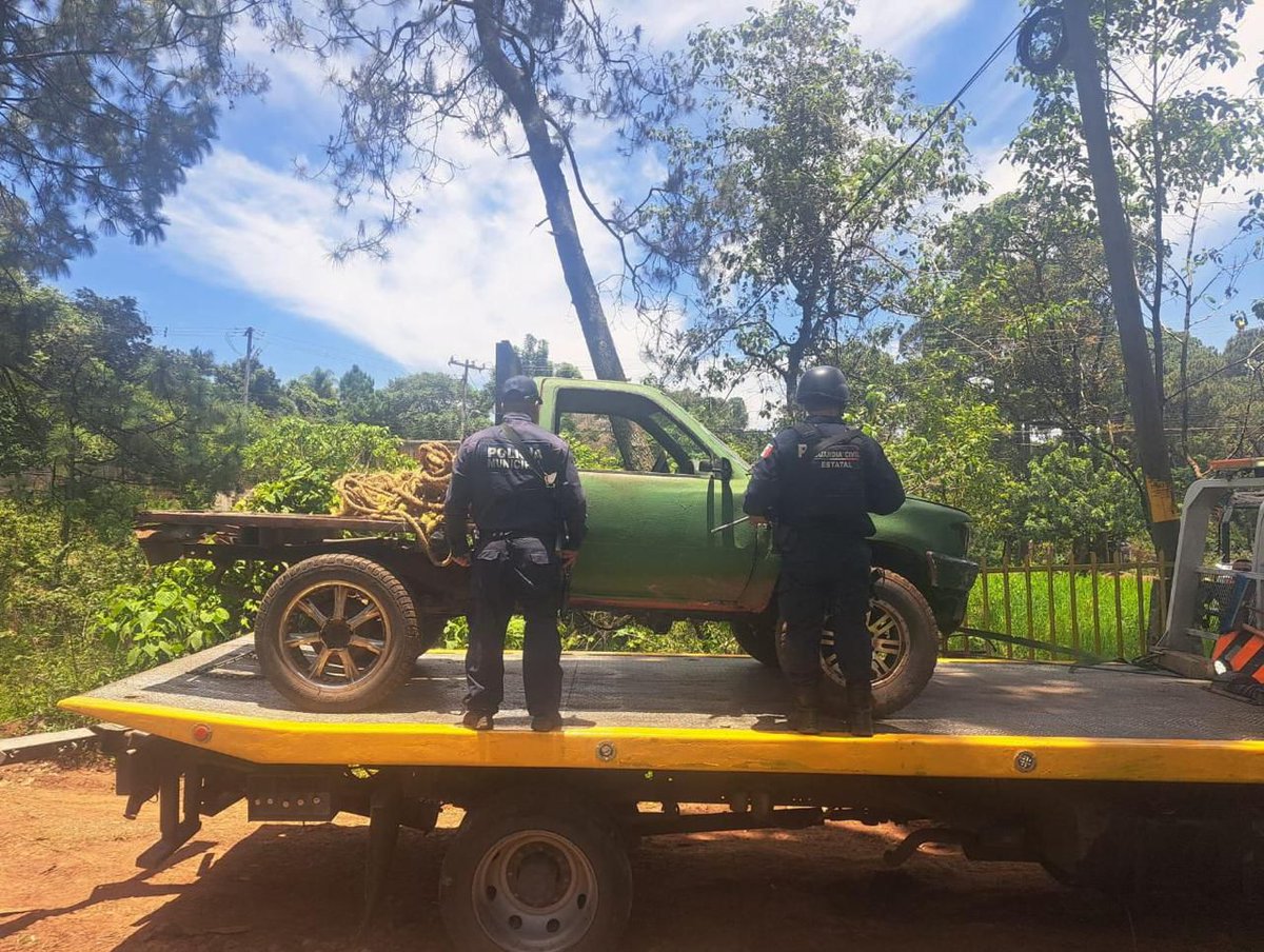 🌳🚓#Naturaleza ¡Ecocidio en Uruapan! Aseguran predio de dos hectáreas dónde talaban árboles de manera ilegal.

#Uruapan #talailegal #ecocidio

Aquí la nota ⬇️
sistemamichoacano.tv/2025/07/23/ssp…