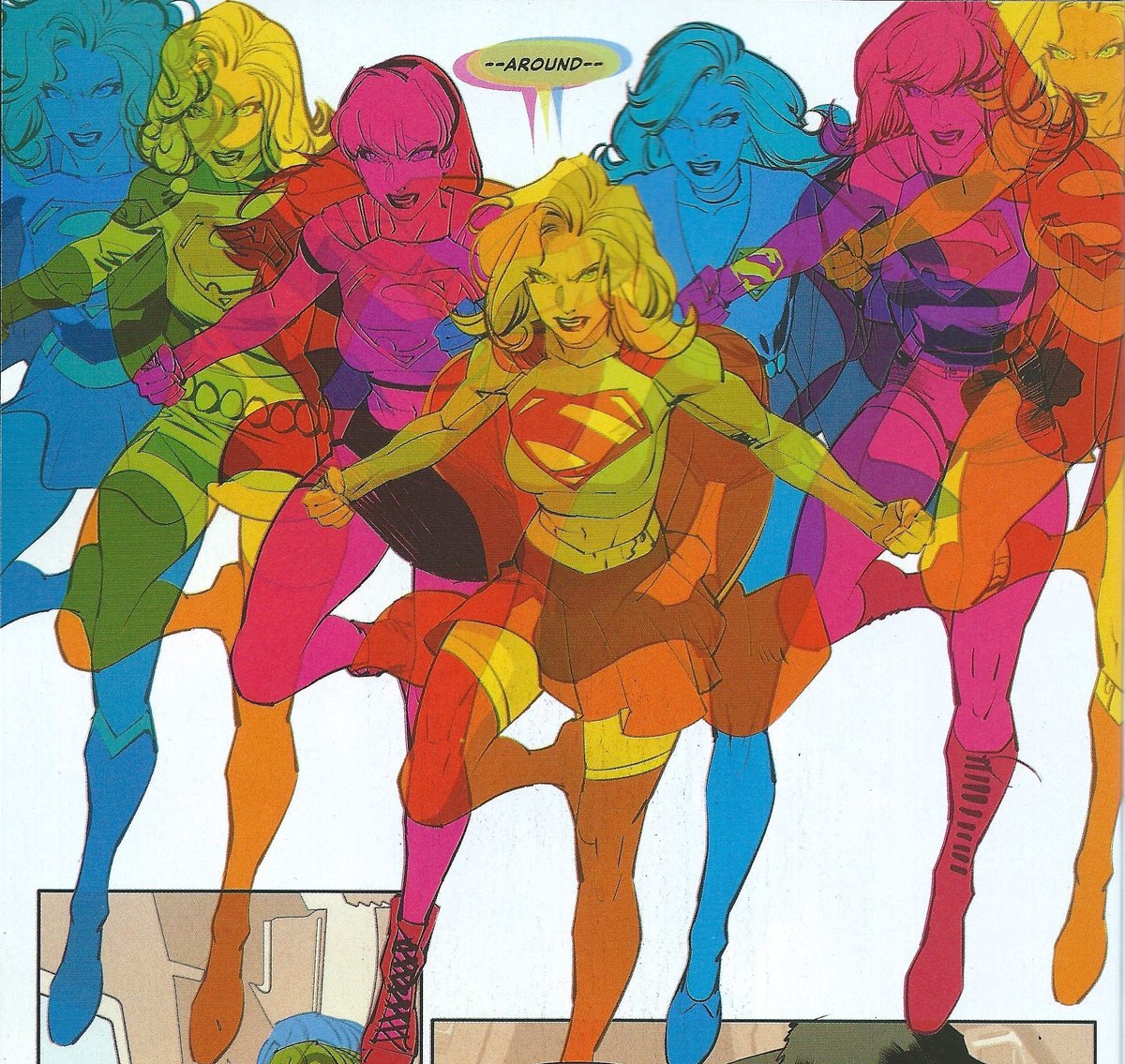 Incredible
<a href="/Danmora_c/">Dan Mora</a> giving us multiple Supergirl costumes ...

I am not used to such Supergirl history love!