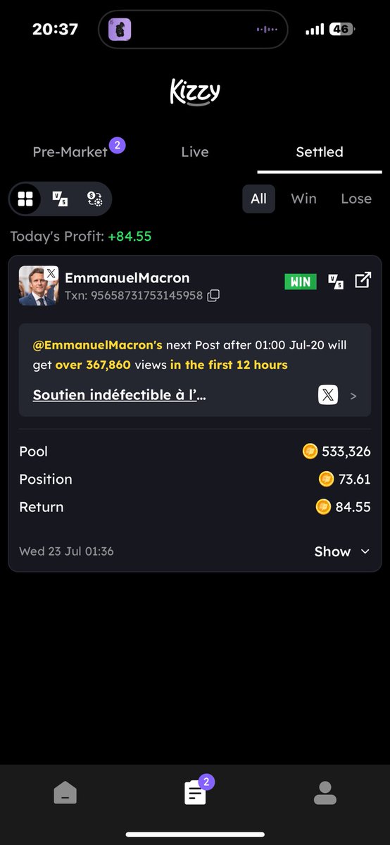 zedd101x's tweet image. i got onboarded on @kizzymobile and my first bet was a win!
nice tech building on @monad
gkizzy
gmonad