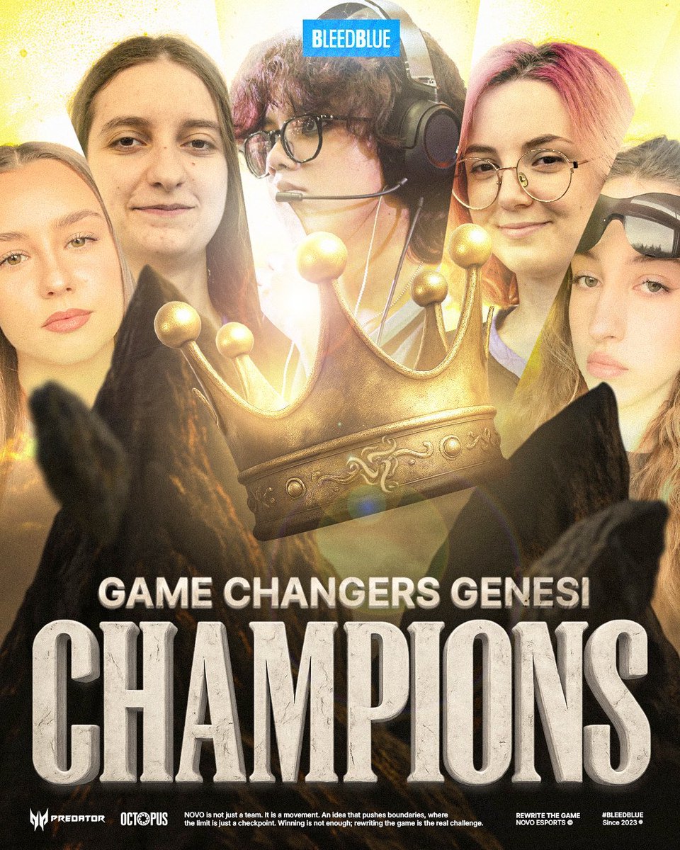 La malédiction est brisée !!!

NOVO Nightingale 🇮🇹 s'impose 3-1 en grande finale et soulève son premier titre en Genesi 🏆

Une victoire qui signe la fin du règne de l'invincible Effy 🇮🇹, après 6 victoires en qualifier Italie, l'IGL de Parma Esport 🇮🇹 est finalement vaincue.