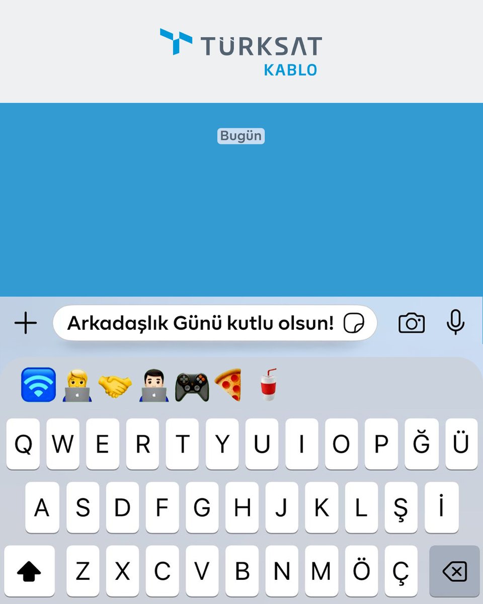 Güçlü dostluklara hızlı bağlantılar 🚀💙

Arkadaşlık Günü kutlu olsun!🤝