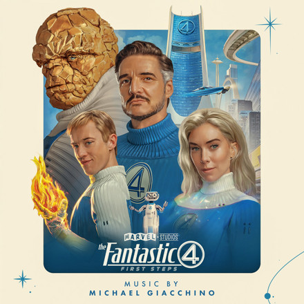 UMG's tweet image. FAN-TAS-TIC FOUR! 4️⃣🎶 Take the first steps into the Marvel Studios’ #FantasticFour: First Steps soundtrack, out now.
↳ lnk.to/FantasticFourF…