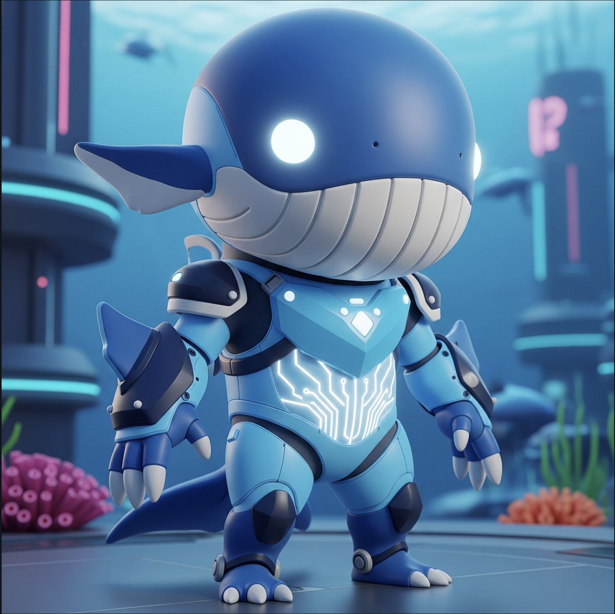I made some whale-themed early stage Bestianauts! Need to flow with the zeitgeist, I guess! Plz lemme know what you think. 😀✨

I'll be brewing up a new batch of Anthronauts later this week.