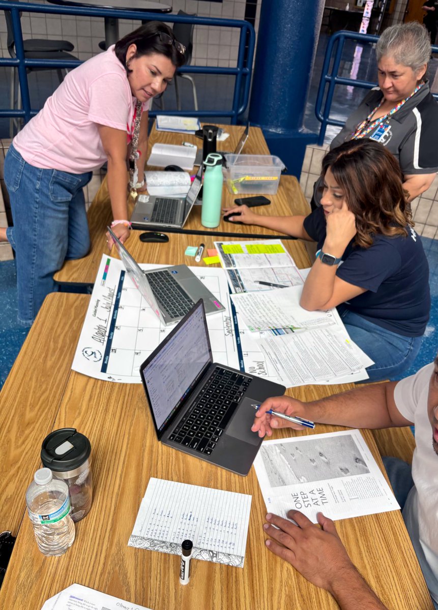 VHairston_DVHS's tweet image. Strategic planning session for the 1st 9 weeks – messy, collaborative, and productive.
💪 Our @DVHSYISD teams are ready with their game plan to ensure ALL Conquistadors learn at high levels.
#NeverSettleAlwaysConquer #OFOD 
💙🩶