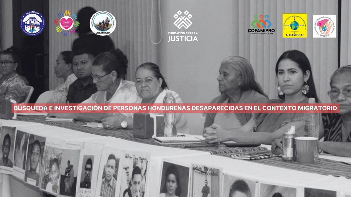 FJEDD's tweet image. #Informe
El día de hoy estuvimos en la jornada de socialización de los informes del Exámen Periódico Universal (EPU) en Honduras.
Compartimos nuestro informe sobre "Búsqueda e investigación de Hondureños Desaparecidos en el Contexto Migratorio".
▶️ Presentación:…