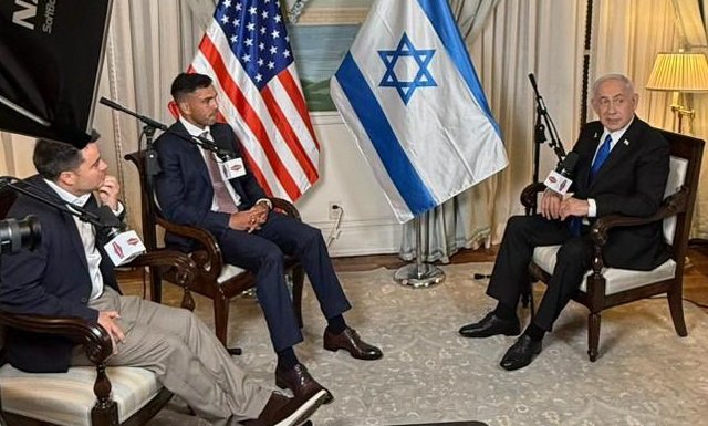 FurkanGozukara's tweet image. The Nelk Boys have confirmed that their softball interview with Benjamin Netanyahu was largely scripted as the PM's team had handed them "a paper with questions to ask" in advance.

They also revealed the interview was set up by the White House.