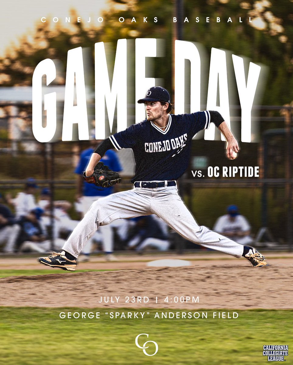 Conejo_Oaks's tweet image. BACK IN THE 805 👊
The Conejo Oaks take on the Orange County Riptide once again!
⏰ 4:00PM
📍 George “Sparky” Anderson Field
🎟️ $5 (cash only)
#oaksarehot #ccl2025