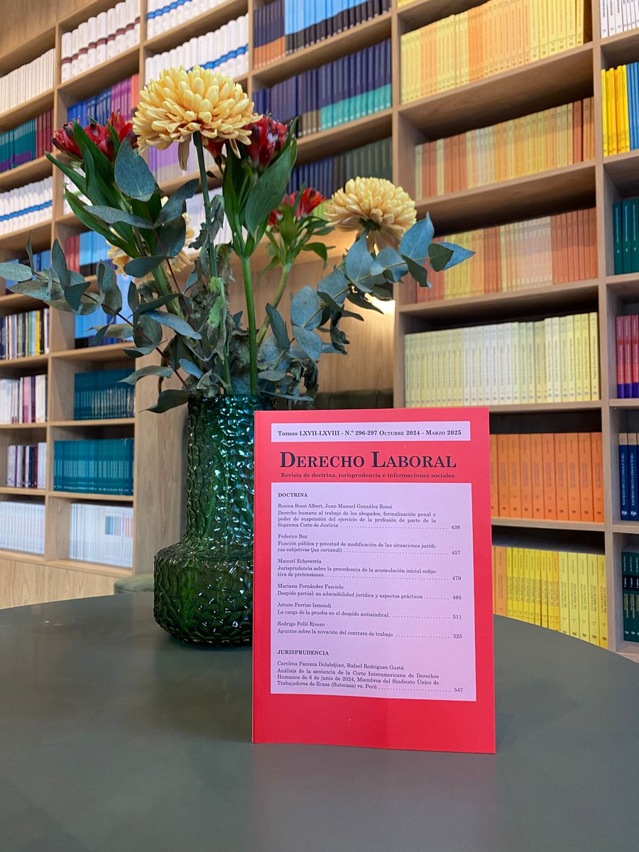 barrettoghione's tweet image. Jurisprudencia de la Corte Interamericana de DDHH;carga de la prueba en despidos antisindicales;despido parcial;acumulacion  subjetiva de pretensiones; modificacion de situaciones subjetivas en la funcion publica.Siempre rev. Derecho Laboral (tambien digital)