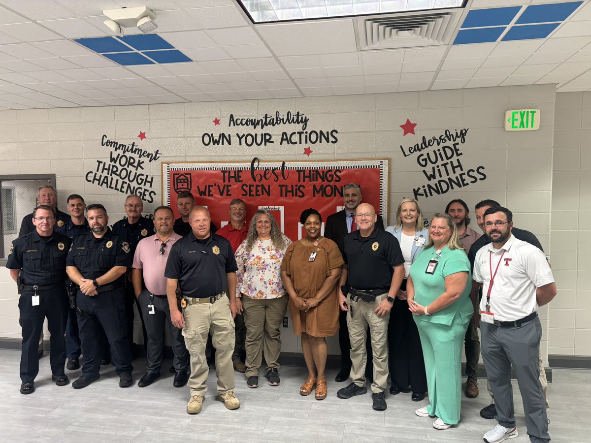 AlabasterSupt's tweet image. More photos of our incredible team members this week following annual school safety trainings!