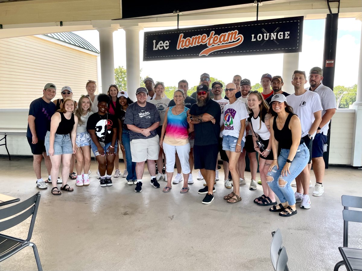 WSDashBaseball's tweet image. Dash staff & interns enjoyed a @GSOHoppers day game! A special thanks to the Hoppers for hosting our team. We had an awesome time!