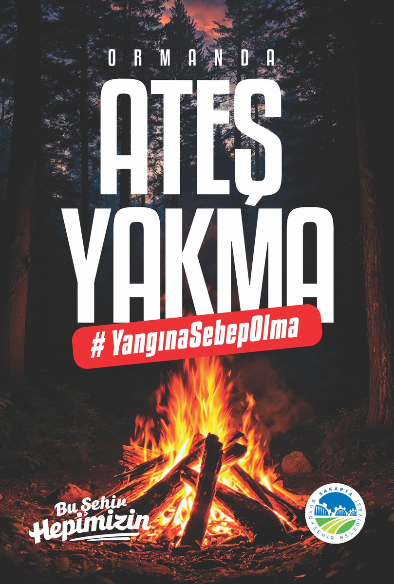 Ormanda ateş yakma #YangınaSebepOlma

Mevsim normallerinin üzerinde sıcak havalar şehrimizde etkili oluyor.

Yeşil vatana birlikte sahip çıkalım, ormanlarımızı koruyalım!