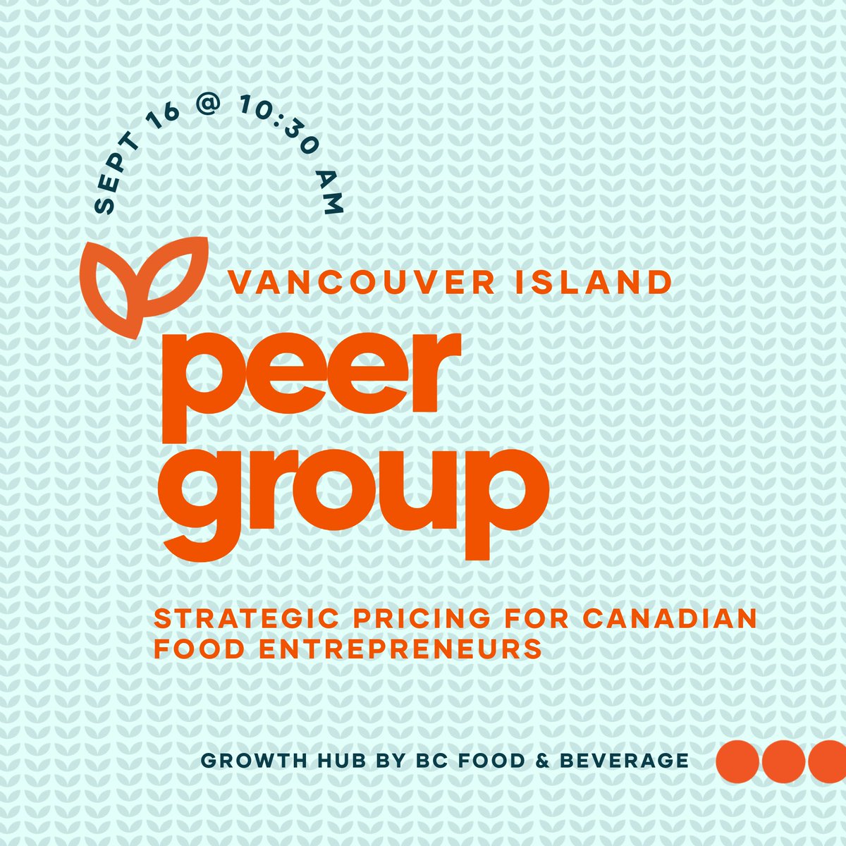 BC Food & Beverage (@bcfoodandbev) on Twitter photo Register now for our Virtual Vancouver Island Peer Group in partnership with <a href="/FCCagriculture/">Farm Credit Canada</a> on Sept 16. Open to members. Sign up ➡️ bcfb.glueup.com/event/vancouve…
We'll discuss pricing strategies & how successful Canadian food brands think beyond basic markup to drive long-term growth Register now for our Virtual Vancouver Island Peer Group in partnership with <a href="/FCCagriculture/">Farm Credit Canada</a> on Sept 16. Open to members. Sign up ➡️ bcfb.glueup.com/event/vancouve…
We'll discuss pricing strategies & how successful Canadian food brands think beyond basic markup to drive long-term growth