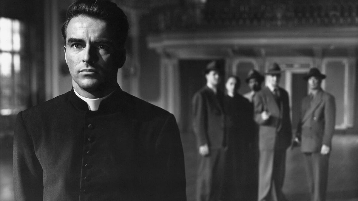 albeertobrr's tweet image. 59 aΓ±os sin Montgomery Clift, he visto pocas pelΓculas suyas, pero mi actuaciΓ³n favorita de Γ©l es en "Yo confieso" (1953) de Alfred Hitchcock.