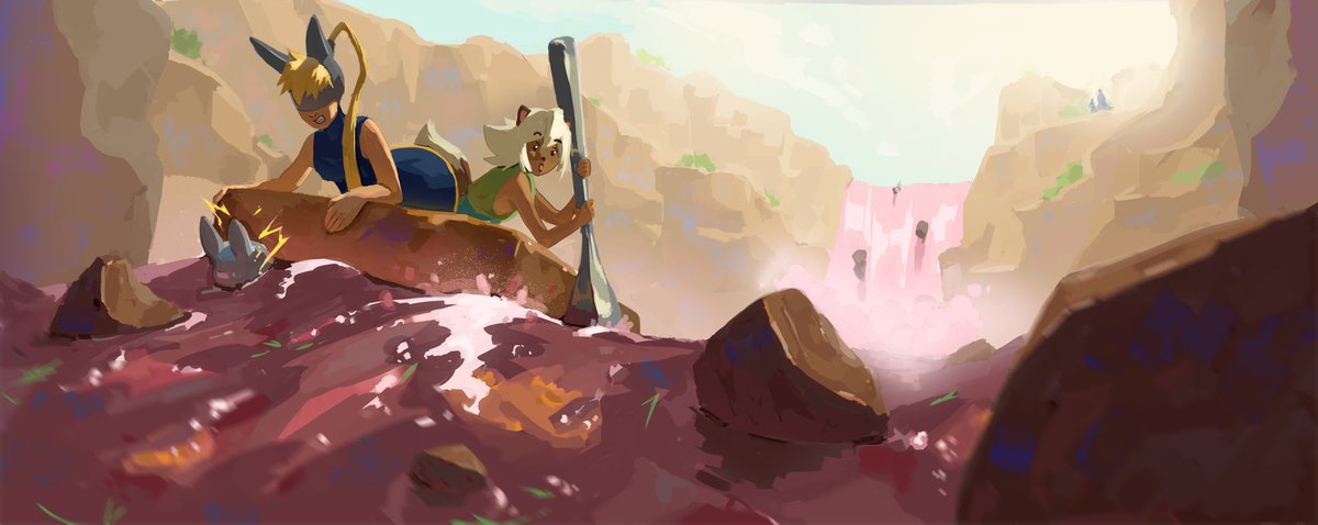 Maomauda's tweet image. Cruisin through the borscht river
CC 25 Assignment 6: Savoury Valley
#digitalillustration #chromacorps #foodillustration