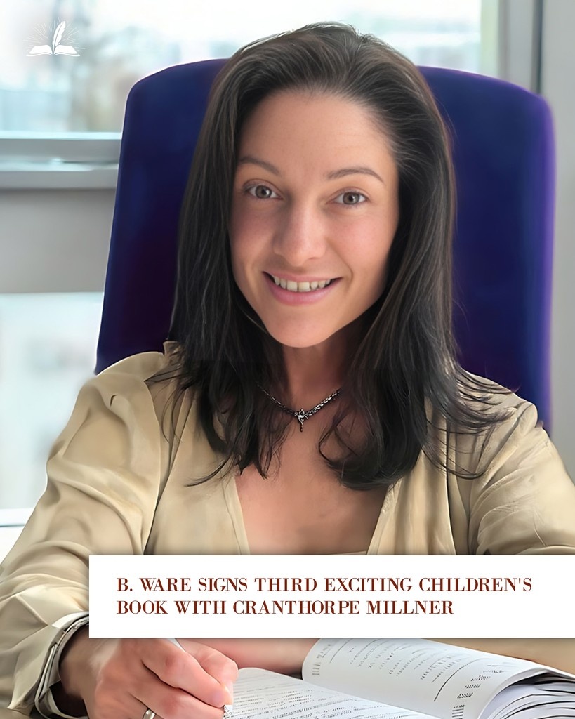 CranthorpeBooks's tweet image. 🖊️ B. Ware has signed with us for her latest middle grade novel, WARNING: Grandma’s Gone Bonkers! 🤪
READ MORE: cranthorpemillner.com/b-ware-signs-t…
