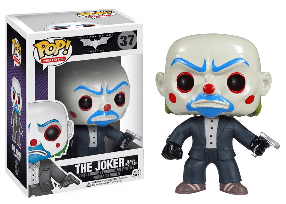 geminicollect's tweet photo. Funko Pop! The Dark Knight Rises. The Joker Bank Robber #37
Check it out on https://t.co/yBcN9x0uVx @geminicollect
For a limited time: Every order comes with a FREE Simon Bar Sinister POP! and enjoy free shipping on orders over $100
#FunkoPOP #FunkoCollector #FunkoCommunit #FunkoAddict #POPVinyl #FunkoFinds #POPCollection #FunkosOfInstagram #FunkoHunt #FunkoSale