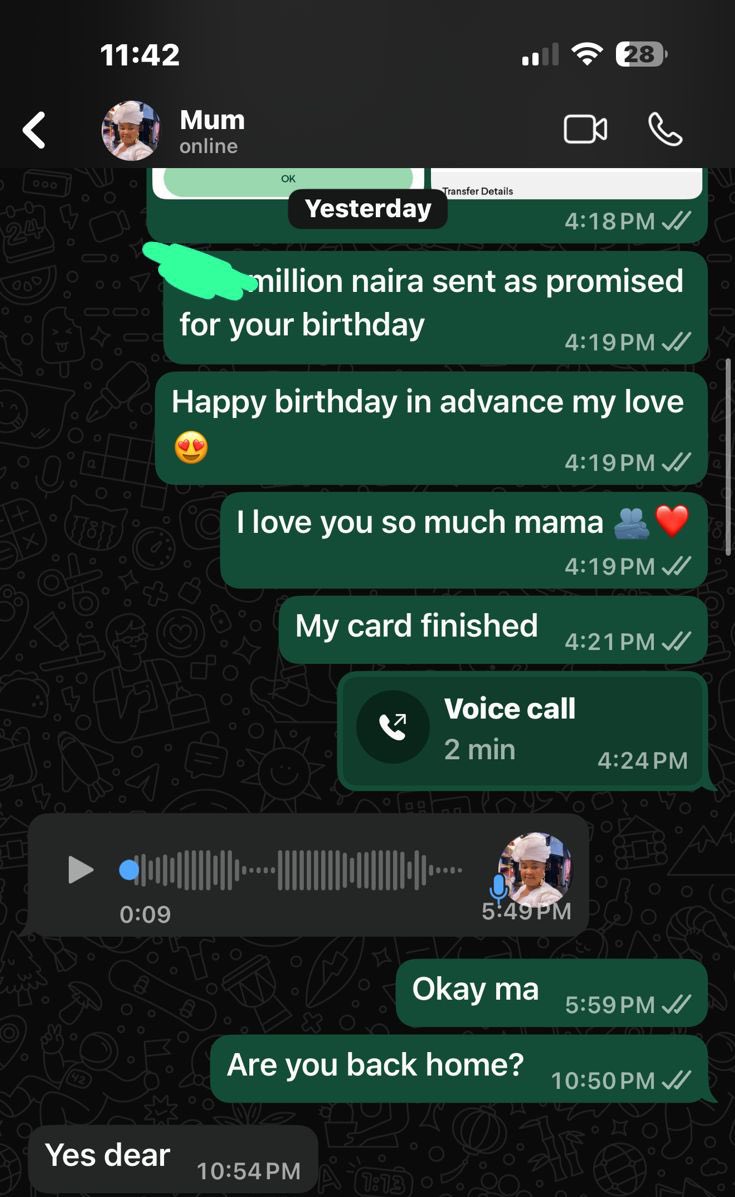symply_zina's tweet image. My mum birthday is in few days and she got a pre birthday present.
