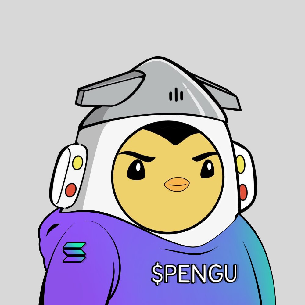 My Pengu looks comfy in the hoodie.

$PENGU is the best $SOL beta 🐧

Can't change my mind!