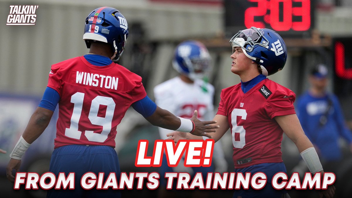 TalkinGiants's tweet image. First training camp recap is LIVE!
- Russell Wilson to Malik Nabers was fun
- Jaxson Dart struggled early
- Brian Burns wrecked havoc
- Cor’Dale Flott vs Deonte Banks for CB2?
YT: youtube.com/live/oMxqIcOsx…
Apple: podcasts.apple.com/us/podcast/tal…
Spotify: open.spotify.com/episode/2VajsT…