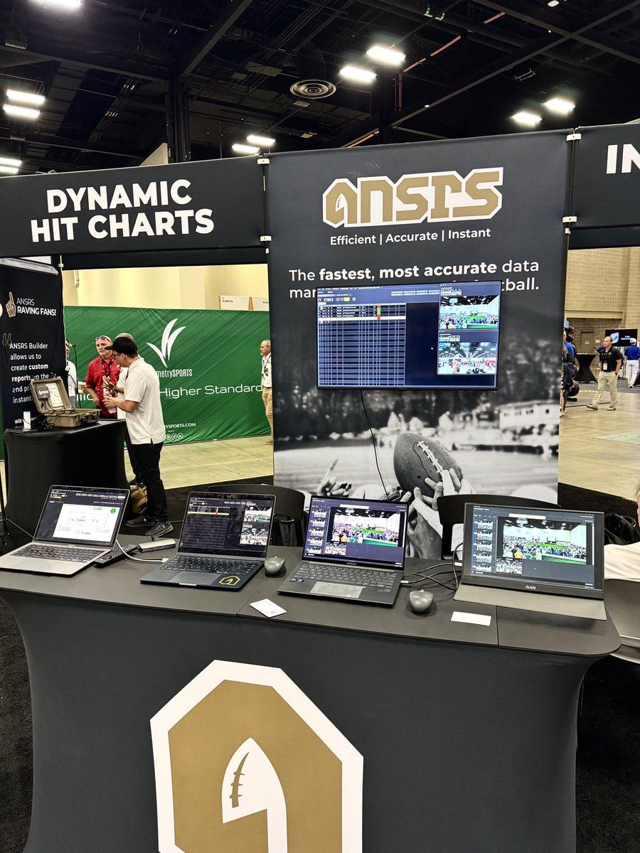 ANSRSFB's tweet image. THSCA Coaching School did not disappoint! Thanks to everyone who came by — we’re fired up for what’s next and ready to help even more programs get their Football ANSRS FASTER™! 🔥

🔗: Learn More About #ANSRS ⬇️
ansrs.ai/product/?utm_s… #FootballSoftware