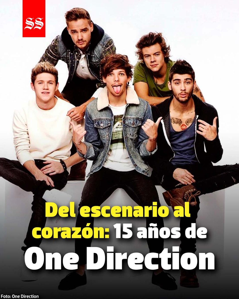 ElSoldeMzt's tweet image. 🎉 📷El fenómeno global que nació hace 15 años One Direction cambió la industria musical y sigue en el corazón de millones.  
Un aniversario para recordar sus mejores momentos y su impacto cultural.

#15YearsOfOneDirection  #OneDirection  #1DRockingAnniversary