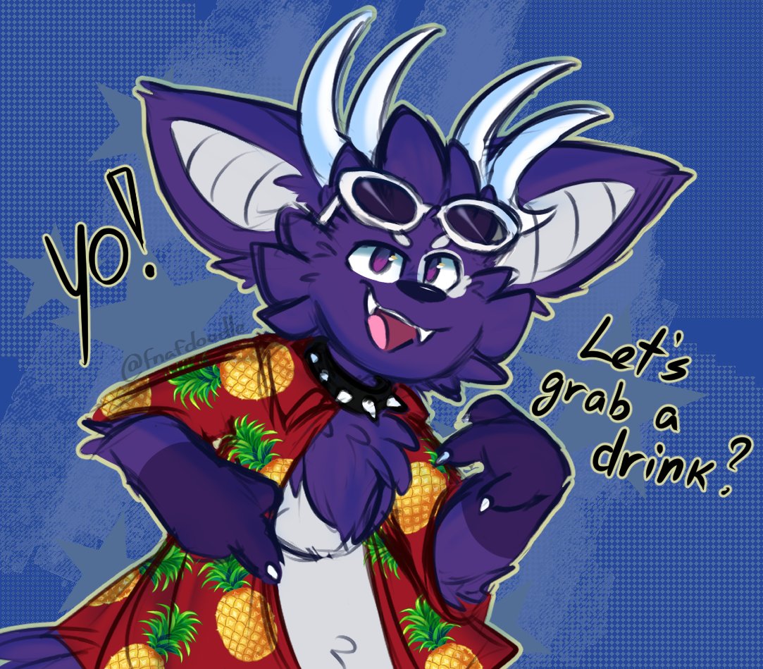 fnafdoodle's tweet image. Would you? 🍸