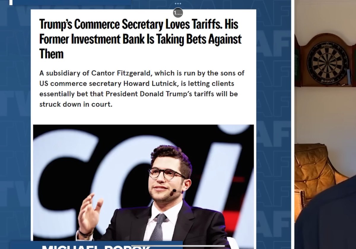 anyidea's tweet image. Commerce Secretary's OWN SON bets Against Trump's Tariffs youtube.com/shorts/oBo3XMI… via @YouTube #politics #CommerceSecretary  #Wednesdayvibe