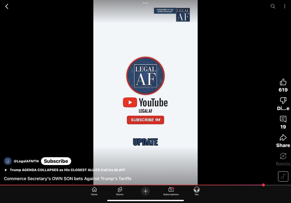 anyidea's tweet image. Commerce Secretary's OWN SON bets Against Trump's Tariffs youtube.com/shorts/oBo3XMI… via @YouTube #politics #CommerceSecretary  #Wednesdayvibe