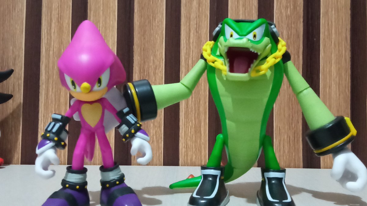 o_thiagorp's tweet image. Novos integrantes da coleção 

Silver e Espio