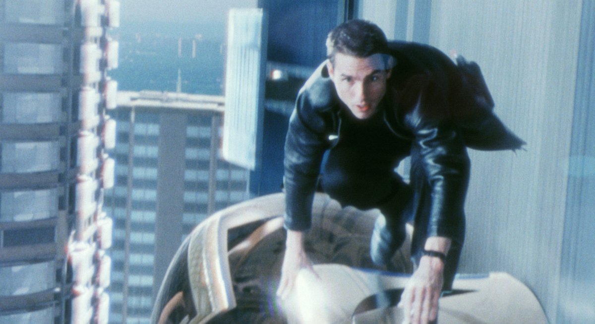 MovingImageNYC's tweet image. It's Spielberg weekend at MoMI! Tom Cruise sci-fi spectacles MINORITY REPORT and WAR OF THE WORLDS, both 35mm, and the marvelous musical WEST SIDE STORY in Dolby Atmos screen July 25–27! bit.ly/MoMIcalendar