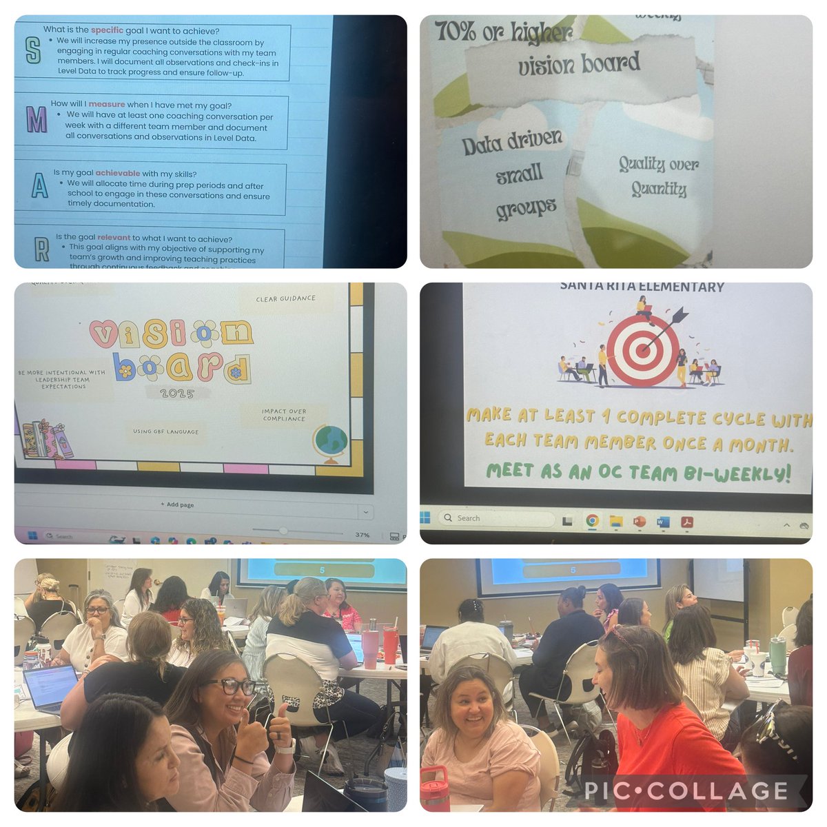 <a href="/MISDTalent/">MISD Talent Development</a> <a href="/MISDOppCulture/">Midland ISD Opportunity Culture</a> #growanddevelop MCLs and MTRTs develop vision boards, set goals and play Family Feud at training today!