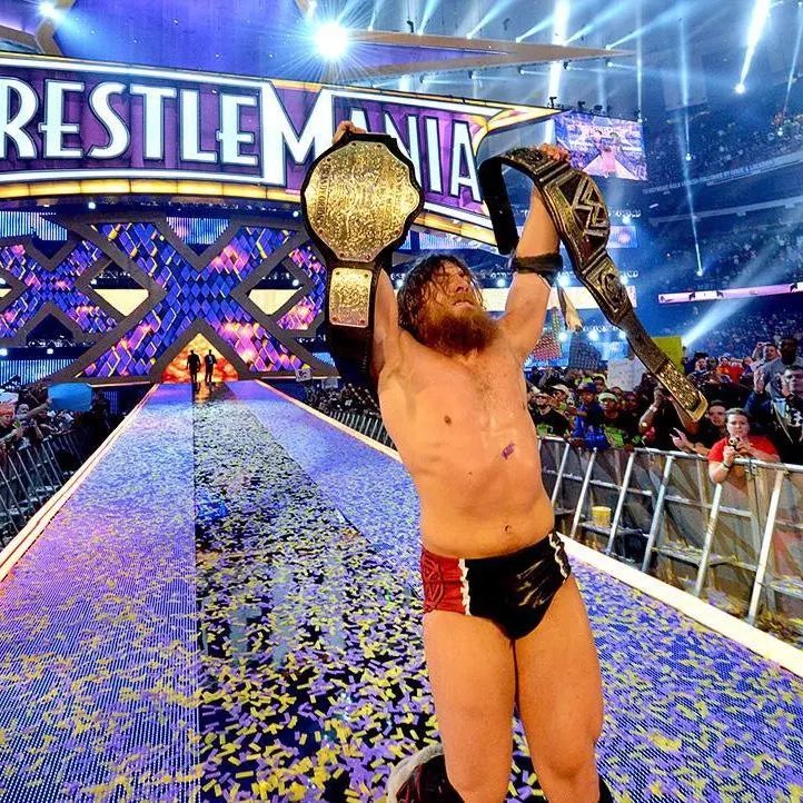 A_L_W_podcast's tweet image. Bryan Danielson explains on @SunSport why main eventing WrestleMania 30 doesn't mean much to him.
“I main evented WrestleMania 30, and honestly, it doesn’t mean that much to me. My sister and my niece got to come in the ring. But I was about to marry my wife the following Friday…