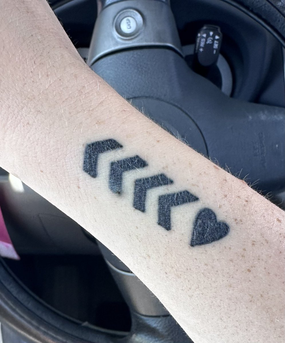 SunsetterChaos's tweet image. Forever on my skin, and forever in my heart. Somehow it doesn’t feel real that it’s been 15 years of the band that got me through high school and the band who shaped my life more than I could ever explain ❤️🖤 #15YearsOfOneDirection #15Yearsof1D