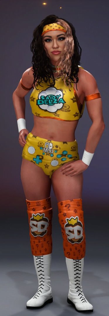 Year Four!! 

“Jump Up, Superstar! ⭐️

Princess Saidy Delza - 🌼 #WWE2K25