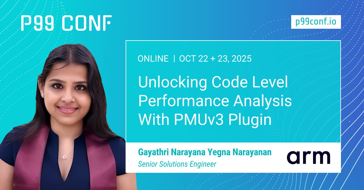ScyllaDB's tweet image. The PMUv3 plugin saves engineering hours and empowers users with actionable insights. Learn about its broad applicability and the integration into unified @ARM tools during Gayathri Narayana Yegna Narayanan's presentation at @P99CONF. ow.ly/JG4T50Wu2eJ
#ScyllaDB #P99CONF