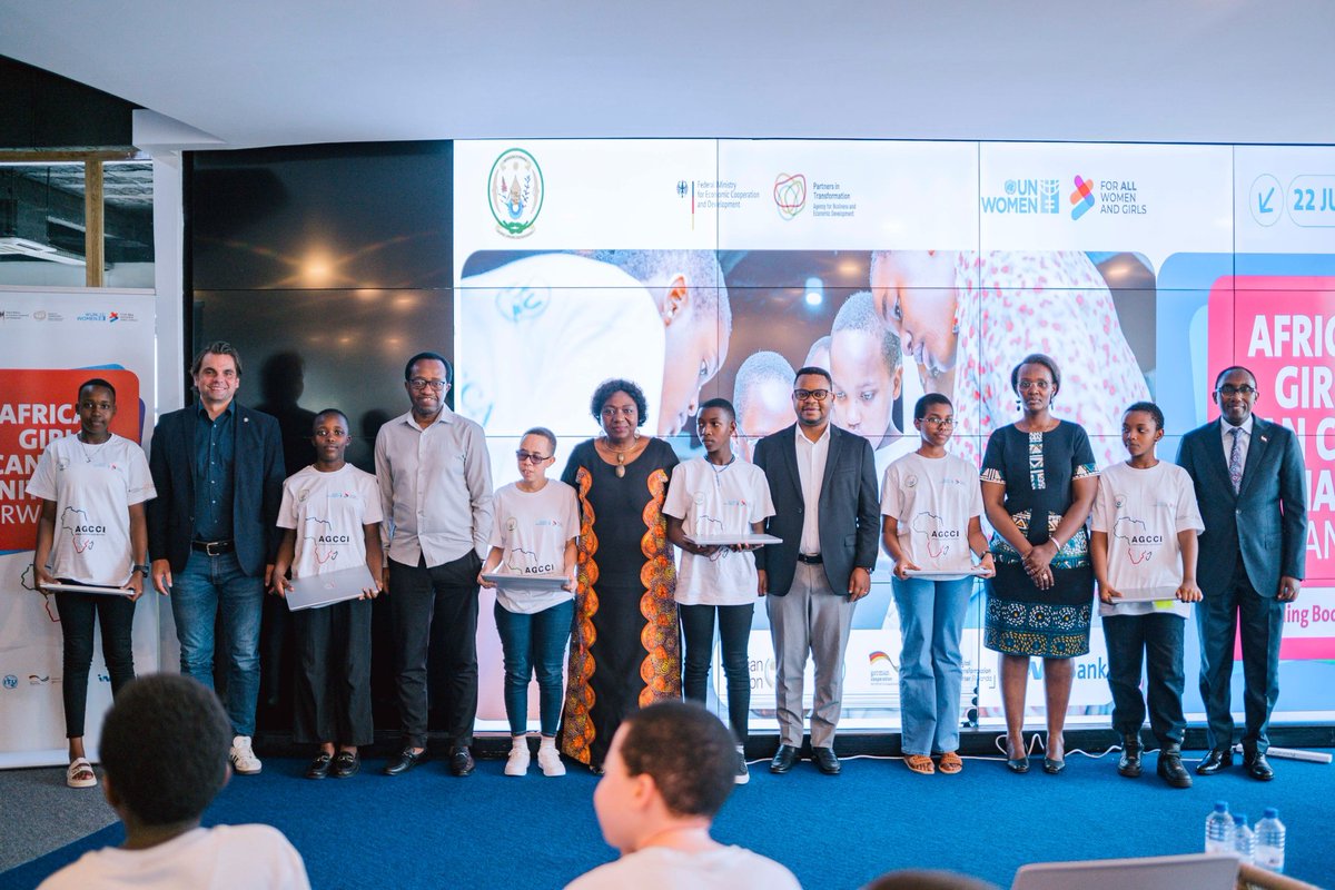 PeterNizeyimana's tweet image. &quot;AGCCI: Stronger, louder, and coding harder 💻💪! We just kicked off Phase 3 with 120 unstoppable girls. Debugging stereotypes one line at a time — the sky isn&apos;t the limit, it&apos;s just the starting point! 🚀👩🏾‍💻✨ #AfricanGirlsCanCode&quot;