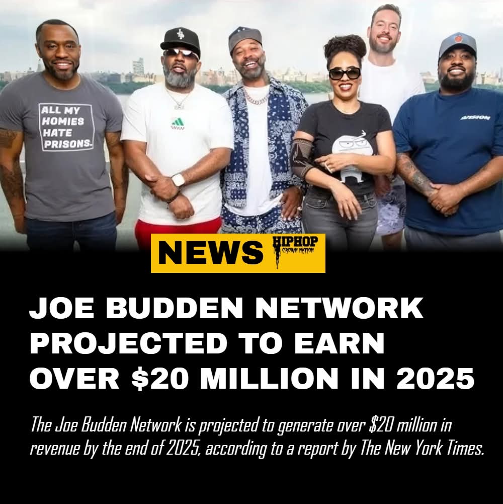 hiphopcnation's tweet image. From “Pump It Up” to “Love and Hip Hop” to “The Joe Budden Podcast,” it is projected to generate over $20 million in revenue in 2025.
The JBP earnings average over $1 million, with around 70,000 total paying subscribers.
According to The New York Times.