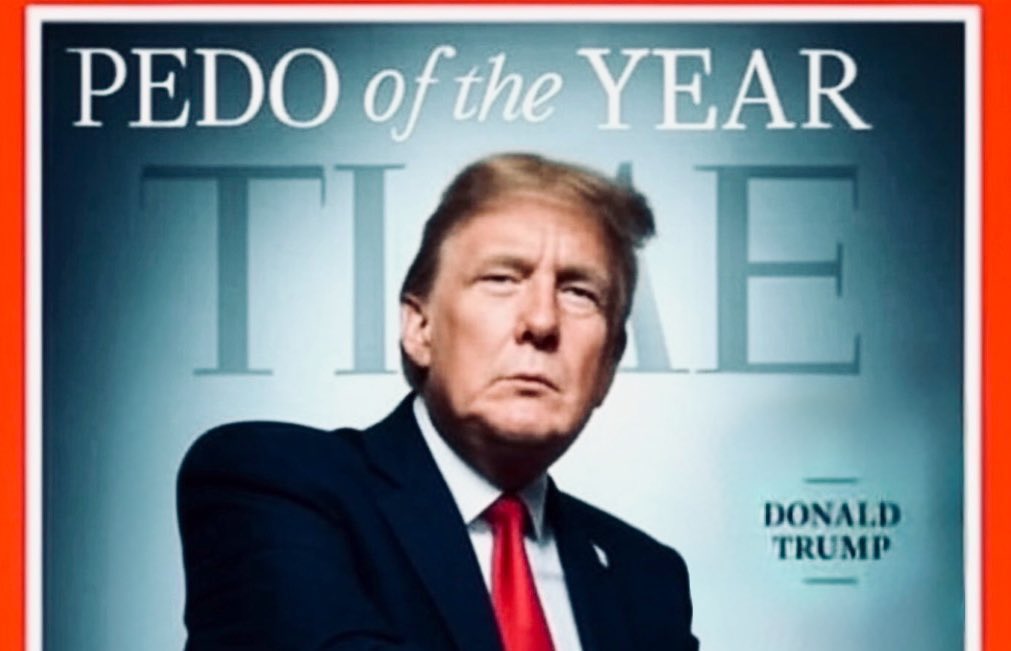 Tell Me More Facts (@tellmemorefacts) on Twitter photo <a href="/WSJ/">The Wall Street Journal</a> Awe poor Donny boy.
Heโs finally being exposed as the Pedo he is. <a href="/WSJ/">The Wall Street Journal</a> Awe poor Donny boy.
Heโs finally being exposed as the Pedo he is.