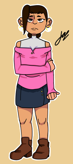JaeDrawsThings's tweet photo. SOPHIA.
Original character design I drew today, I actually started it 19 hours ago though, I procrastinate alot :(
#characterdesign #artist #smallartist #artcommunity #lineart #digitalart #commsopen #girlcharacter #jae https://t.co/39Glz7QwvN