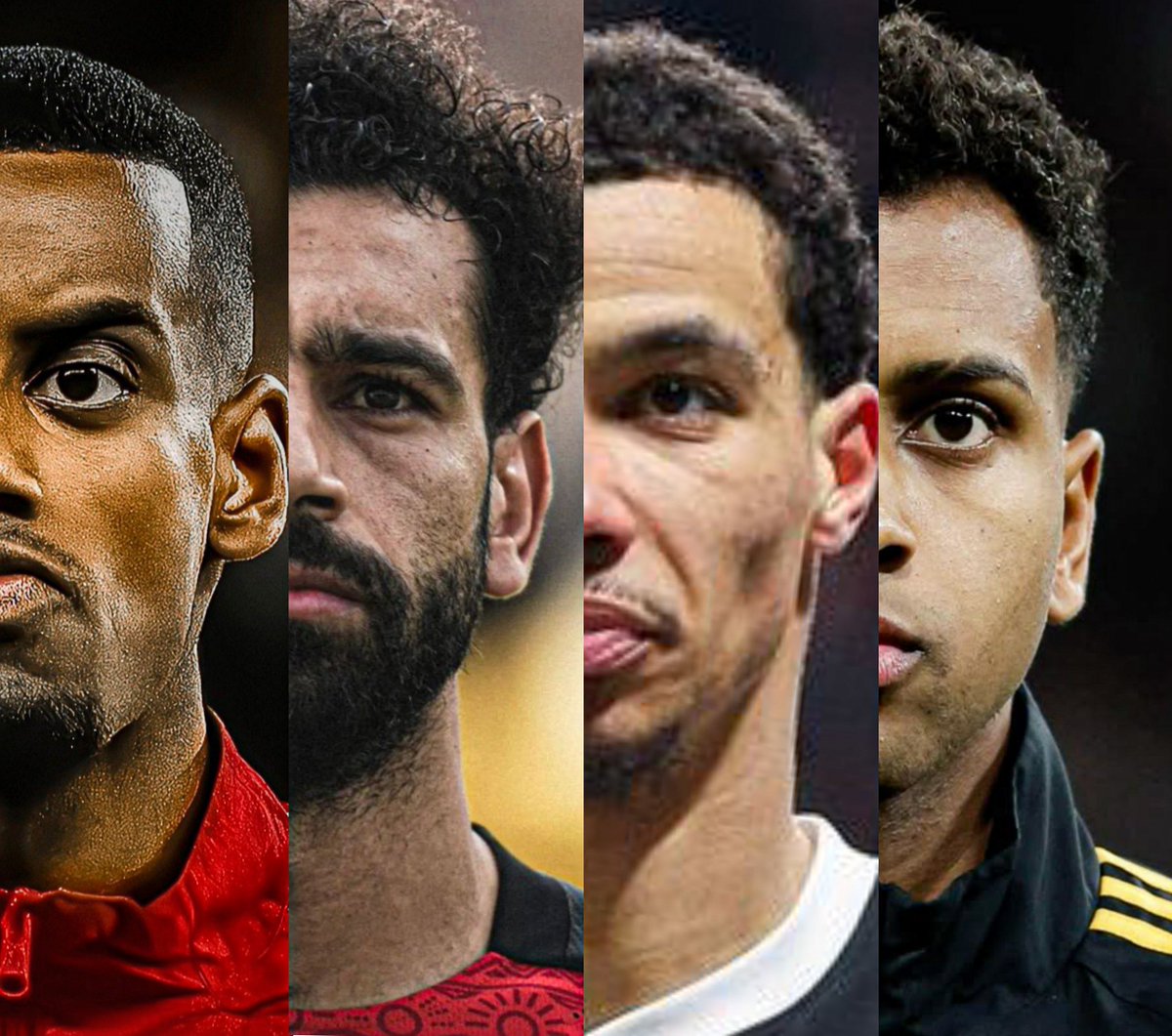 LFC_Sam__'s tweet image. If we somehow managed to get both Isak and Rodrygo, whatโs stopping this attack from scoring 5+ goals every game?