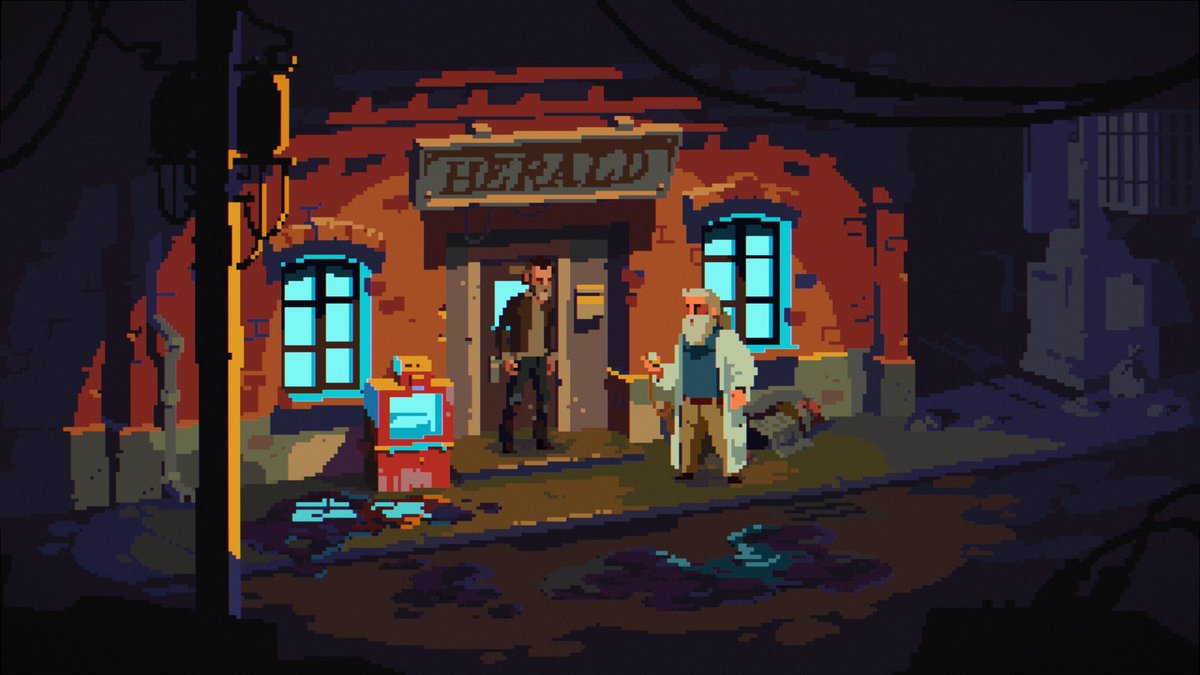 _garejei's tweet image. The Drifter is a must-play for adventure game fans looking for an engaging storyline backed by strong writing, with themes and ideas that combine elements of detective thrillers and science fiction.
My review:
gtogg.com/News/en/The_Dr…
@DuzzOnDrums
#indiegame #indiedev #gamedev